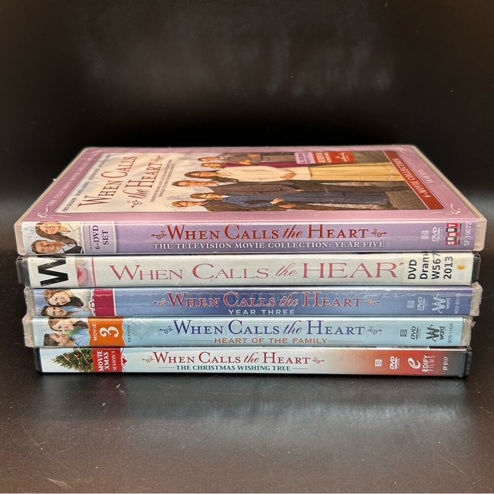 DVD When Calls the Heart Lot Janette Oke Hallmark Christmas Christian Movie TV
